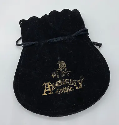 Buy Vintage Promotional Alchemy Gothic Velvet Jewellery Pouch Bag Goth 90s Jewelry • 15£