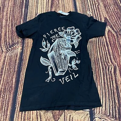 Buy NWT Pierce The Veil Women’s Tee Hot Topic Size Small In Black • 8.50£