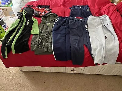 Buy Bundle Of Boys Clothes 8 Items Tracksuit Bottoms,PJ's, Shorts, T-shirt Used • 7.50£