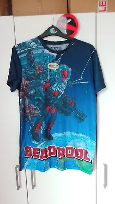 Buy NEW Mens Size Small Marvel Dead Pool T-shirt • 5£