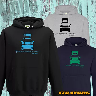 Buy T4 Transporter  The Road Goes Ever On And On...  Hoodie For VW T4 Camper Owners • 22.99£
