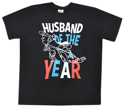 Buy The Flintstones Men's Short Sleeve T-shirt Top Gift For Husband Cotton • 8.99£