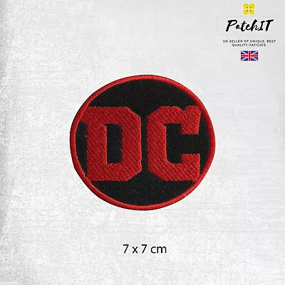 Buy DC Comics Superhero Movie Logo Patch Iron On Sew On Badge Embroidered Patch • 2.49£