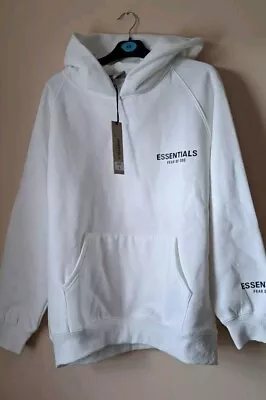 Buy Essentials Fear Of God Hoodie Small • 30£