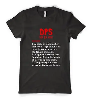 Buy World DPS War Noun RPG Roleplay Craft WOW Personalised Unisex Adult T Shirt • 14.49£