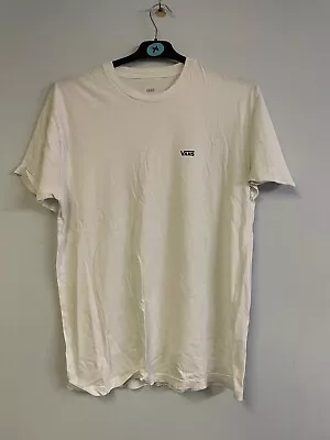 Buy VANS Men's Classic Fit Short Sleeve T-shirt White Medium • 8.99£