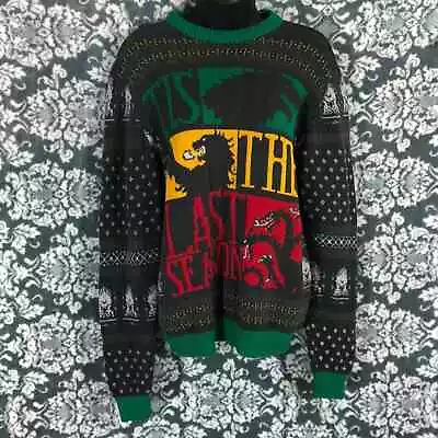 Buy Game Of Thrones Last Season Christmas Sweater Sz L • 14.25£