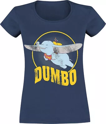 Buy Ladies Dumbo Soaring Official Tee T-Shirt Womens • 15.99£