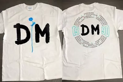 Buy Depeche Mode Violation Europe Tour 1990 T-Shirt, Depeche Mode T-Shirt • 26.50£