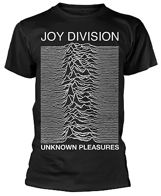 Buy Joy Division Unknown Pleasures Black T-Shirt - OFFICIAL • 16.29£