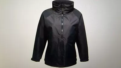Buy Regatta Ladies Hudson Waterproof Insulated Fleece Lined Hooded Jacket Navy UK 18 • 19£