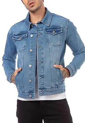 Buy Redbridge Men's Jean Jacket Jeans Between-Seasons Denimjacket Basic • 68£