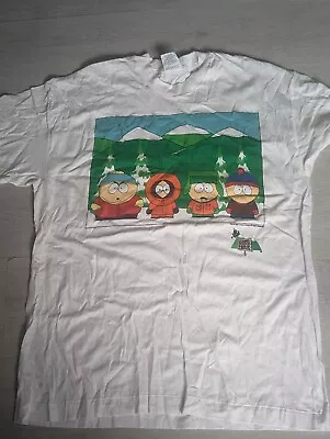 Buy Vintage Screen Stars South Park T-shirt 90s Single Stitch L/XL • 36£