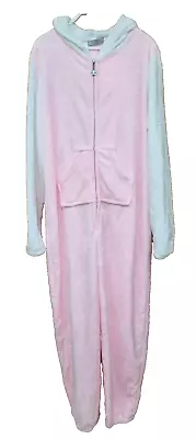 Buy Pink/white Hello Kitty Animal Onesize Cute Pajamas Women Sleepwear For Adult • 4.33£