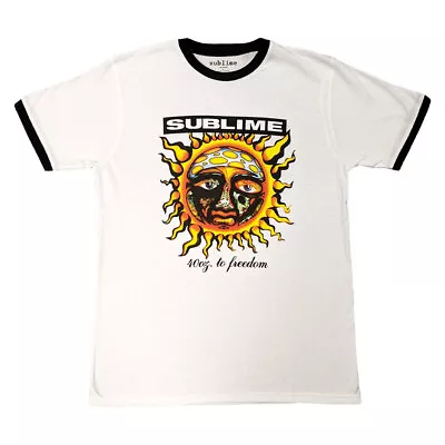 Buy Sublime 40oz To Freedom Ringer T Shirt • 17.95£
