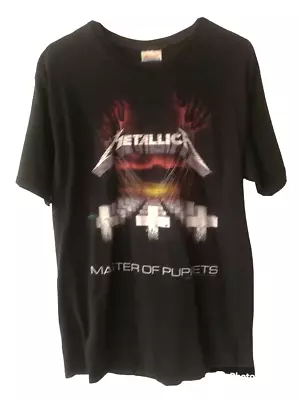 Buy 2007 Metallica Master Of Puppets Album T Shirt M • 27.78£