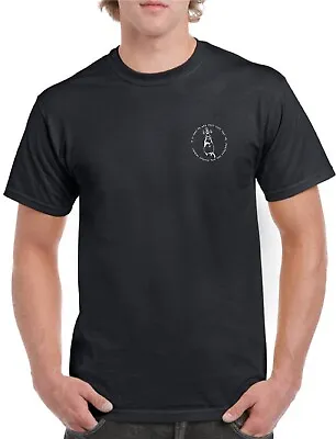 Buy Mens Black  SPIRITED AWAY BROTHERS GRIMM  Tee Shirt • 11.99£