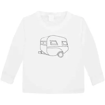 Buy 'Vintage Caravan' Children's / Kid's Long Sleeve Cotton T-Shirts (KL019953) • 9.99£