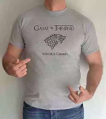 Buy Game Of Thrones, Winter Is Coming, Fun,t Shirt  • 14.99£