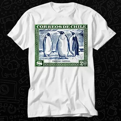 Buy 1948 Chile Emperor Penguin Postage Stamp T Shirt 519 • 6.35£