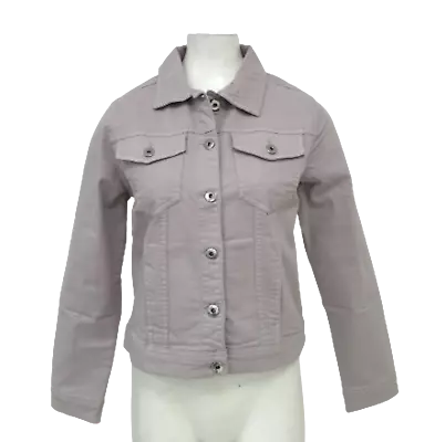 Buy KURT MULLER WOMAN Button Up Denim Style Jacket UK10 Violet Haze Unused No Tags • 9.99£