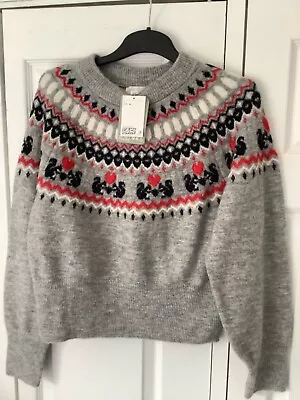 Buy New With Tags Lovely Ladies H&M Winter Jumper Size Medium 12-14 Christmas • 12£