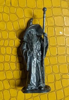 Buy Gandalf Elan Merch Fine Pewter Figure Vintage Marking Approx 3  Wizard LOTR • 18.89£
