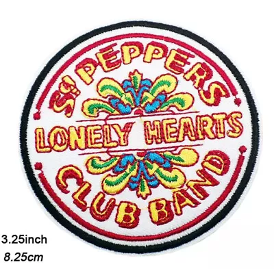 Buy The Beatles SGT Peppers Lonely Hearts Club Band Music Iron On Motif Patch • 3.49£