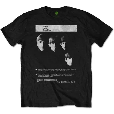 Buy The Beatles  With The Beatles 8 Track T-Shirt SIZE - L • 11£