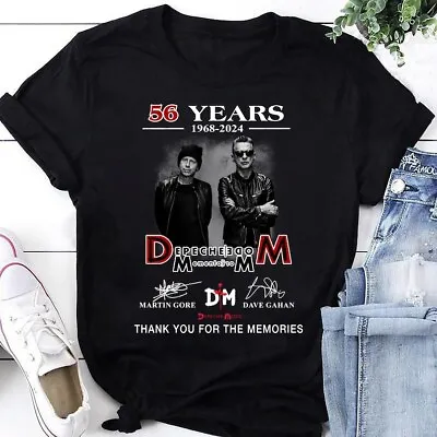 Buy Depeche Mode Band 56 Years T-Shirt, Depeche Mode Memento Mori Tour 2024,Gifts • 18.78£