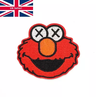 Buy ELMO Iron Sew On Patch Red Muppet Sesame Street Badge T Shirt Jeans Kids Patches • 2.49£