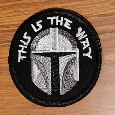 Buy The Mandalorian This Is The Way Sew Or Iron Patch Star Wars Cloth Applique F • 1.89£