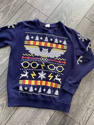 Buy Harry Potter Christmas Jumper Age 9-10 Years • 8£