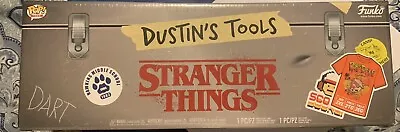 Buy Stranger Things Funko Pop Dustin Tool Box & Tee Shirt Roast Beef 2xl - New • 30.85£