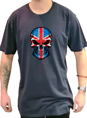 Buy Skull Flag Printed T Shirt Retro Unisex Adult T Shirt Birthday Gift • 11.49£