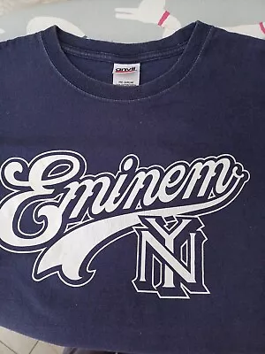 Buy Eminem T Shirt From New York Gig 2012. Collector's Item . Never Worn Size L  • 9.99£