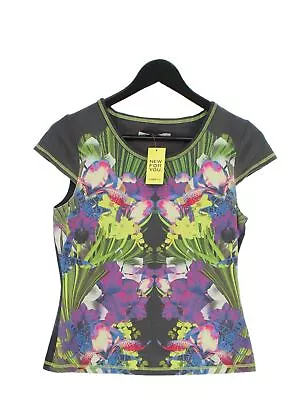 Buy Karen Millen Women's T-Shirt UK 10 Multi 100% Cotton Basic • 16.80£