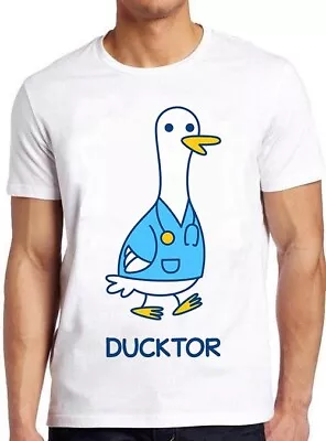 Buy Ducktor Duck Doctor Meme Style Parody Pet Gamer Joke Funny Gift Tee T Shirt M989 • 6.35£