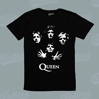 Buy Bohemian Rhapsody Queen Freddie Freddy Mercury Rock Music Band Opera Tee T-Shirt • 25.02£