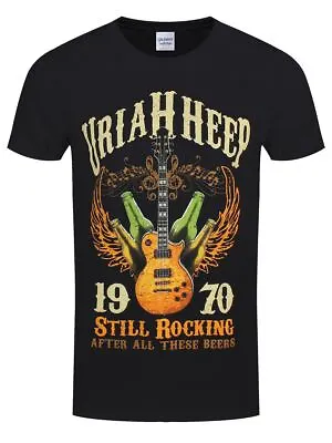Buy Uriah Heep T-shirt Still Rocking Men's Black • 16.99£