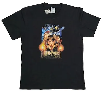 Buy Harry Potter And The Sorcerer's Stone Movie Kid's T-Shirt Size M 9/10 Vintage  • 20.50£