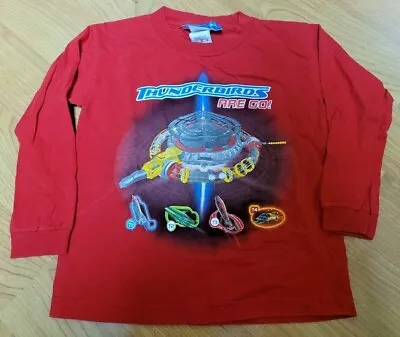 Buy Thunderbirds Are Go Long Sleeve T Shirt Youth 5-6 TV Series Movie Gerry Anderson • 15.74£