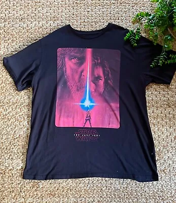Buy Vintage Style STAR WARS The Last Jedi T Shirt Mens Woman's Clothes Top 1XL • 14.99£