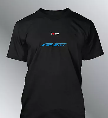 Buy T-Shirt Customised YZF R1M 2015 S M L XL XXL Man Motorcycle R1 Crossplane Race • 16.78£
