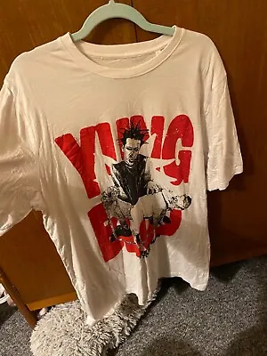 Buy YUNGBLUD - Official Licensed Unisex T- Shirt - Life On Mars Tour - White Cotton • 10£