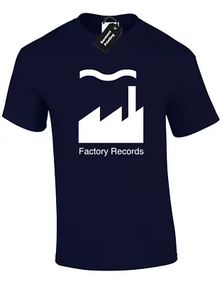 Buy Factory Records Mens T Shirt Retro Acid House Drum Bass Dj Rave Hooligan S-5xl • 9.99£