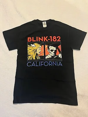 Buy Blink 182 T-Shirt California Punk Band Music Blink182 Black Small • 8£