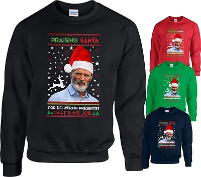 Buy Sarcastic Christmas Jokes Jumper Roy Keane Xmas Santa Claus Spoof Festival Gift • 20.99£
