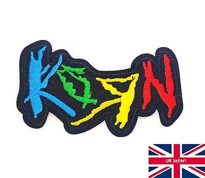 Buy Iron On KORN Patch Music Metal Band Embroidered Badge Rock Patches For Clothes • 2.75£