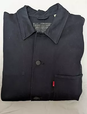 Buy Levi's Mens Cotton Mid Length Coat. Black. Large Unworn.  • 20£